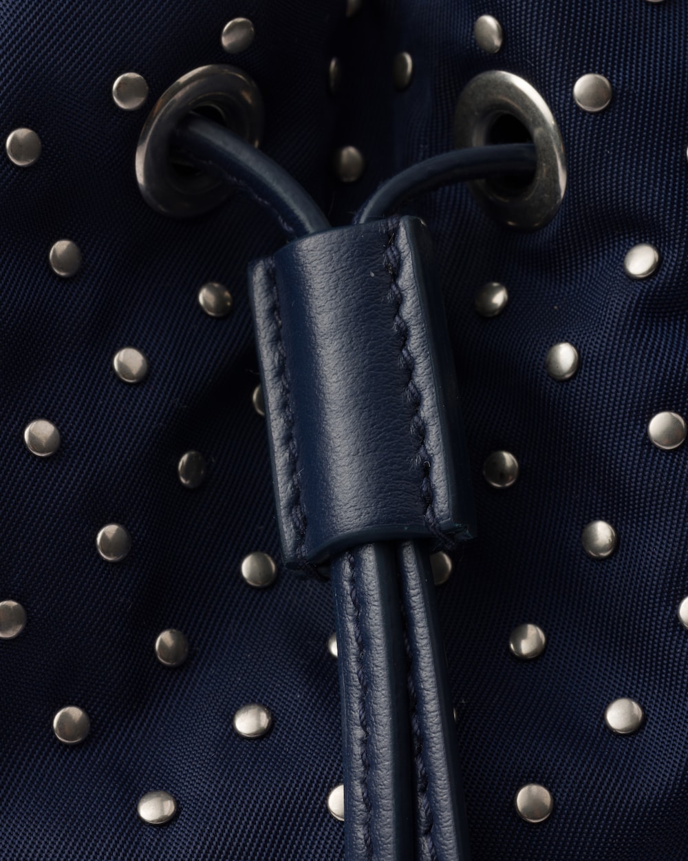 Re-Nylon Mini-Bag With Studs - Image 6